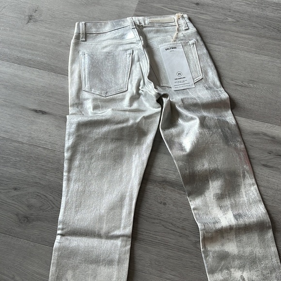 GRLFRND Karolina Coated High Waist Skinny Jeans Better Than You - Picture 12 of 14